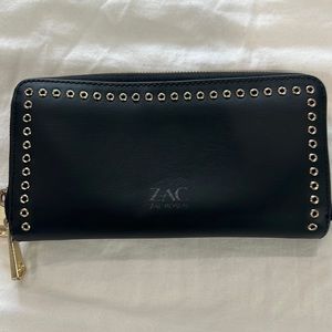 Zac Posen Black Leather wallet
